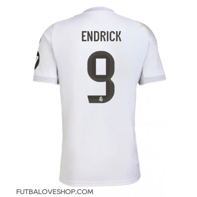 Dres Real Madrid Endrick #9 Domáci 2025-26 Krátky Rukáv Dres Real Madrid Endrick #9 Domáci 2025-26 Krátky Rukáv